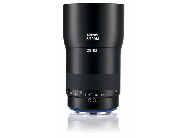 Zeiss Milvus 2.0/100 ZE Canon Taleobjektiv, 1:2 makro